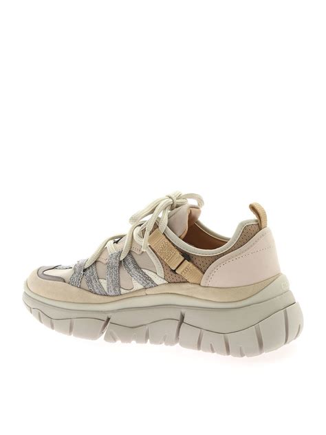 chloe blake low sneaker scooty beige|Blake low.